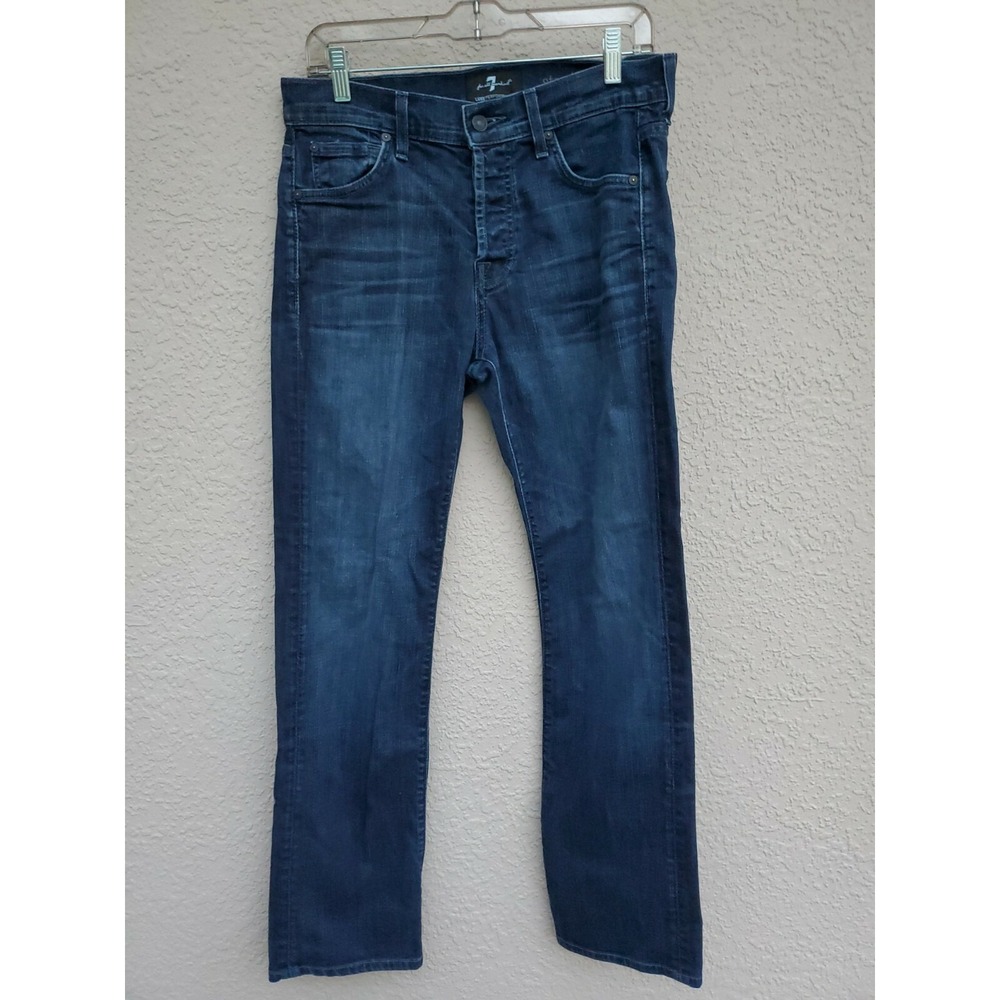 7 For all Mankind Men's 31 Standard Luxe Performance Jeans Straight Leg